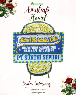 Papan Bunga Duka di Balikpapan Timur