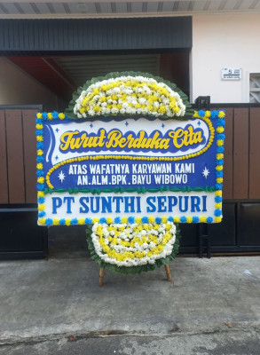 Papan Bunga Duka di Balikpapan Timur