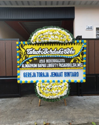 Papan Bunga Duka di Balikpapan Timur