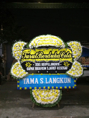 Papan Bunga Duka di Balikpapan Timur